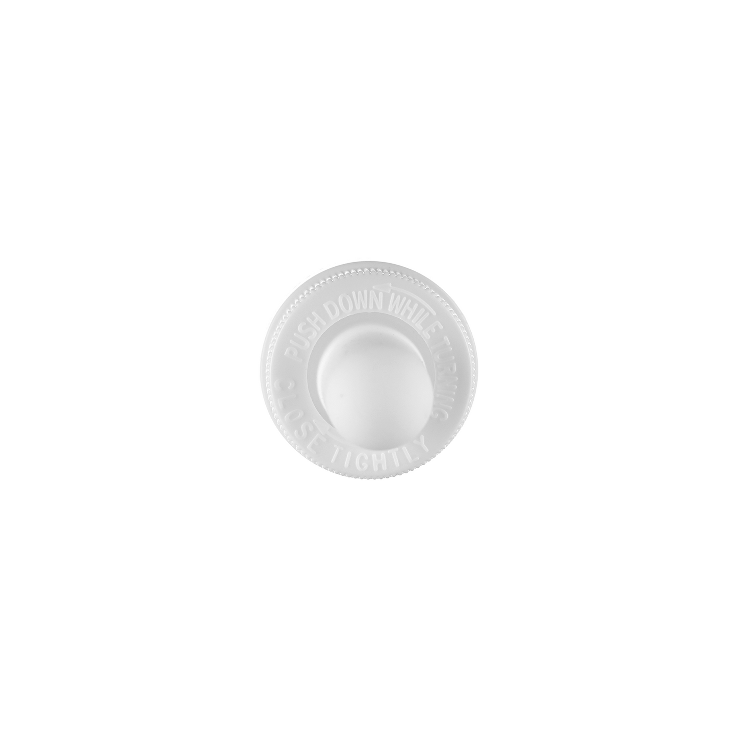 18-400 White PP Plastic Child Resistant Dropper with 65 mm Straight Graduated Glass Pipette