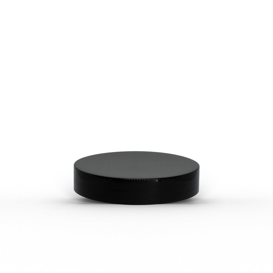 Black 42-400 PE Smooth Skirt Lid