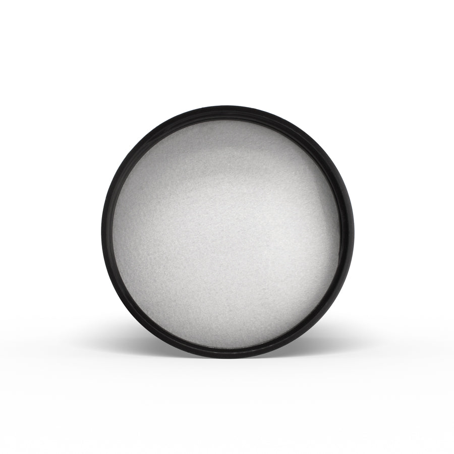 Inside Black 58-400 PP Ribbed Skirt Lid with PE Liner