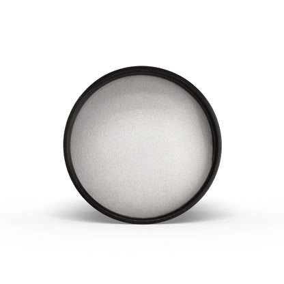 Inside Black 58-400 PP Ribbed Skirt Lid with PE Liner