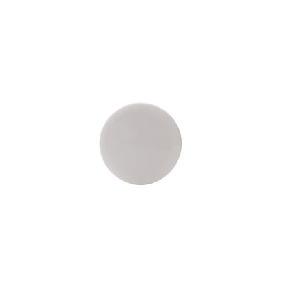 Top side of 33-400 White PP Smooth Skirt Cap