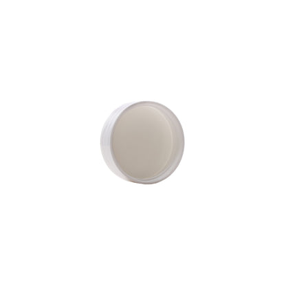 33-400 White PP Smooth Skirt Cap with PE Liner