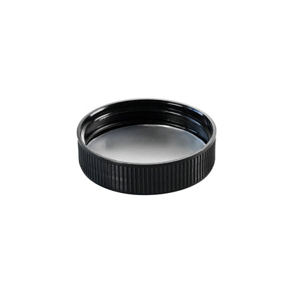 38-400 Black PP Ribbed Skirt Cap with Liner