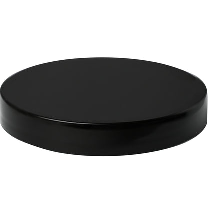 70-400 Black PP Smooth Skirt Cap side view top up