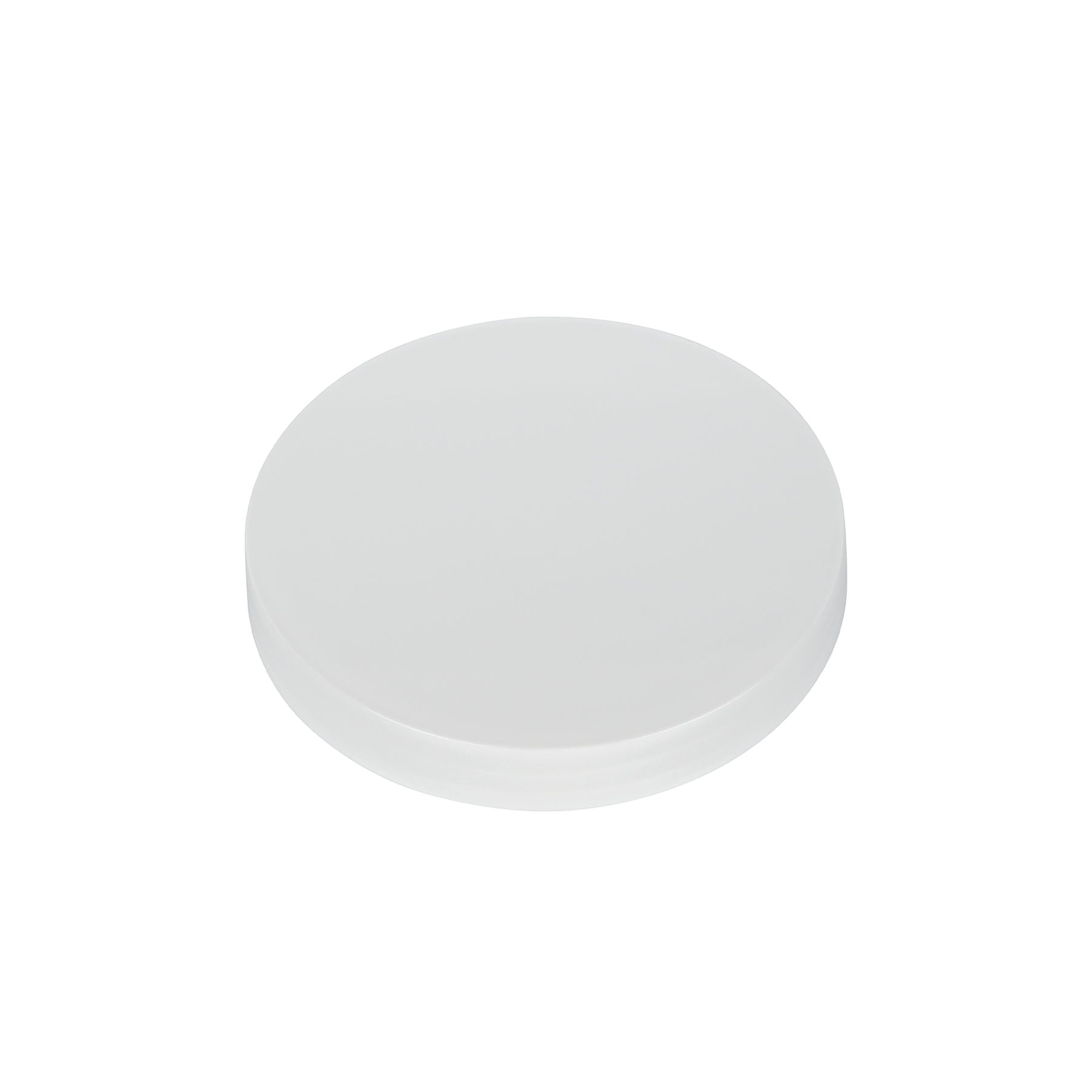 89-400 White PP Smooth Skirt Cap
