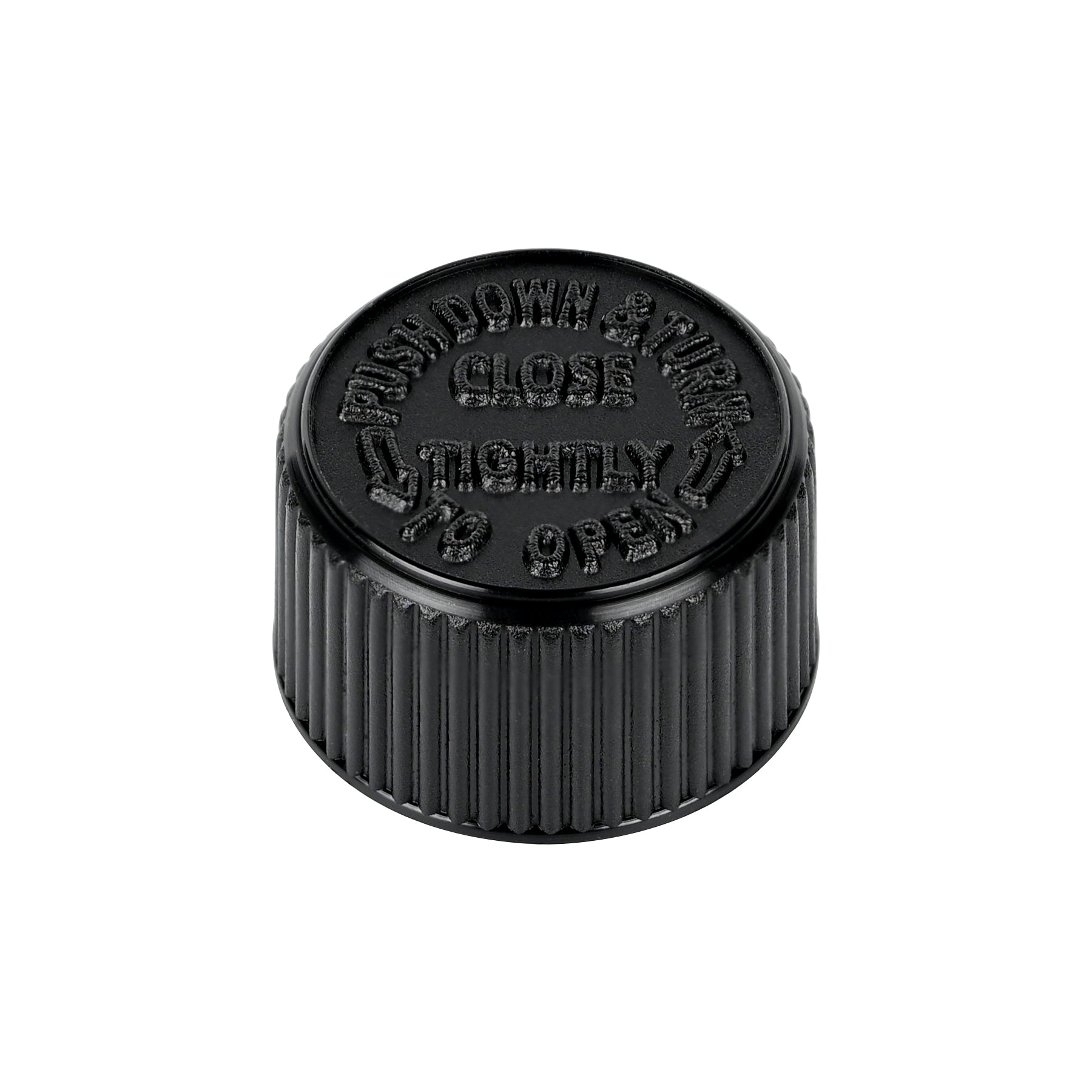 20-400 Black Ribbed Skirt CRC PDT Cap with Liner