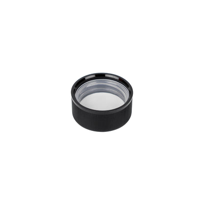 28-400 Black PP Plastic Smooth Skirt Child Resistant Screw Top Cap