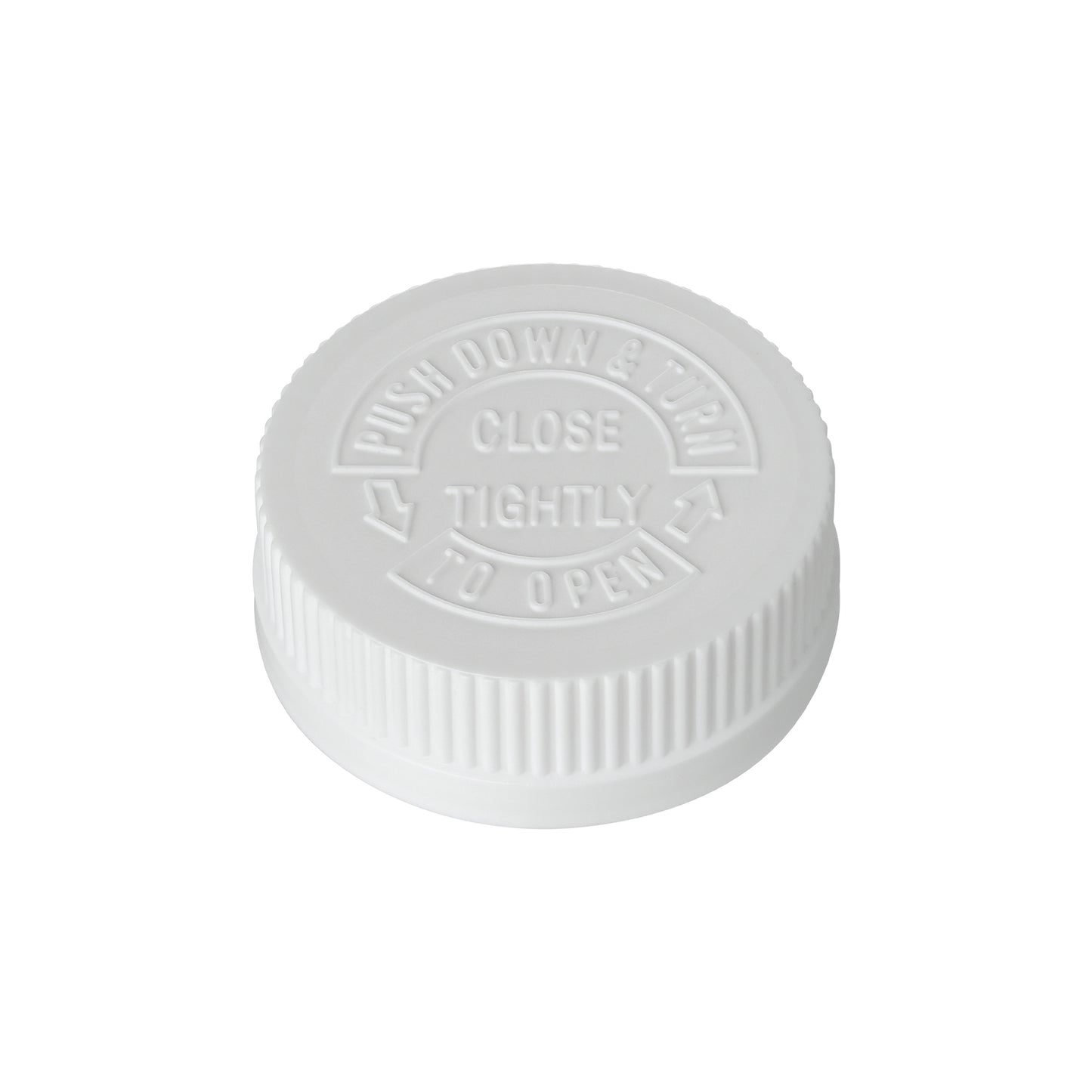 45-400 White Ribbed Skirt CRC Boxed PDT Cap with Liner
