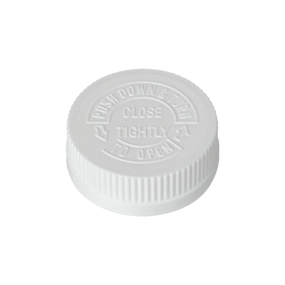 45-400 White Ribbed Skirt CRC Boxed PDT Cap with Liner