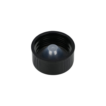 22-400 Black Semi Ribbed Skirt Phenolic Cap