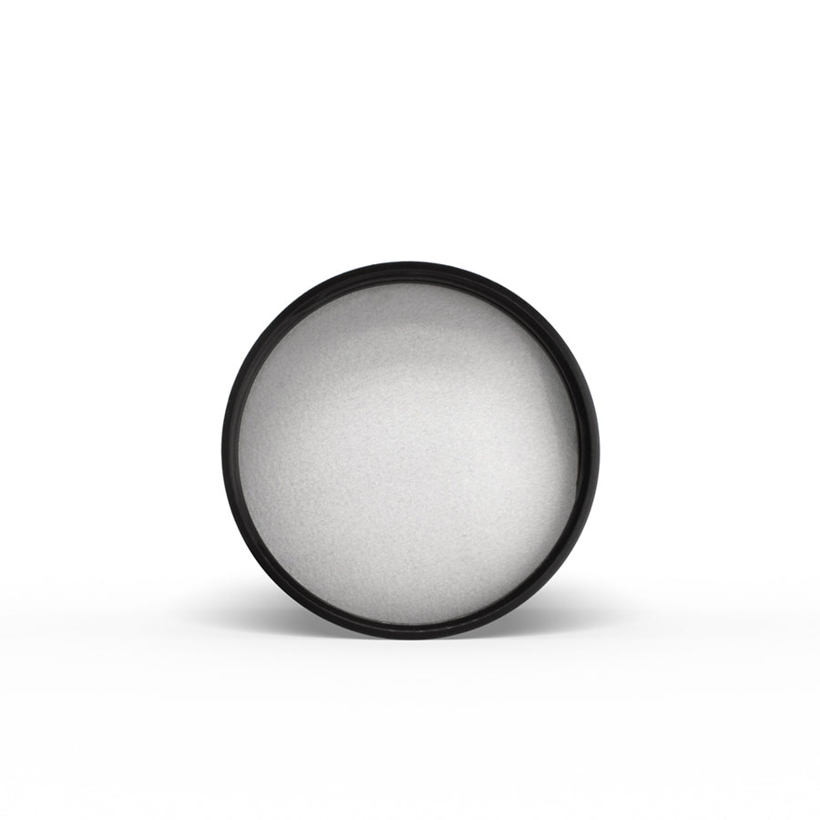 Black 53-400 PP Smooth Skirt Lid with Foam Liner GB26-053-400 / Black FH Packaging for FHPKG