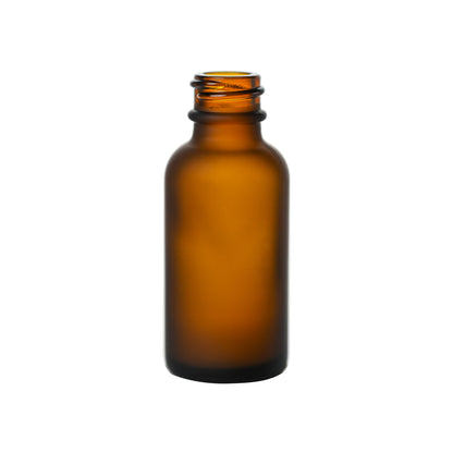 1 oz Boston Round Glass Bottles 20-400 Neck Finish