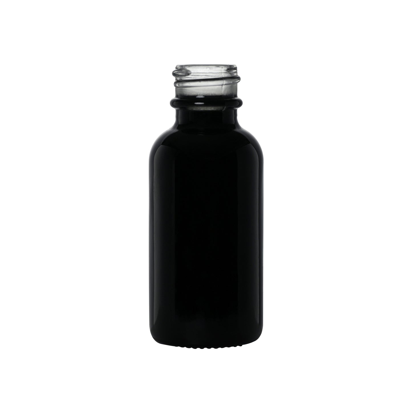 1 oz Boston Round Glass Bottles 20-400 Neck Finish