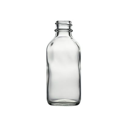 2 oz Boston Round Glass Bottles 20-400 Neck Finish