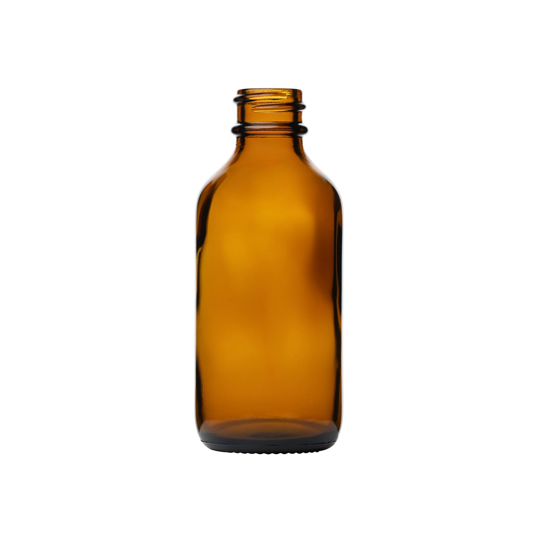 2 oz Boston Round Glass Bottles 20-400 Neck Finish