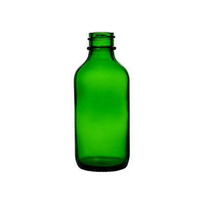 2 oz Boston Round Glass Bottles 20-400 Neck Finish