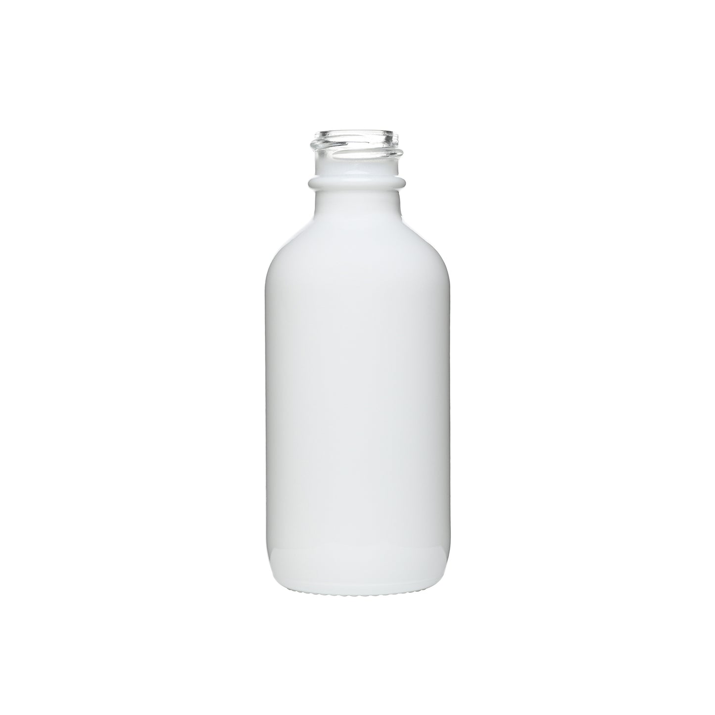 2 oz Boston Round Glass Bottles 20-400 Neck Finish