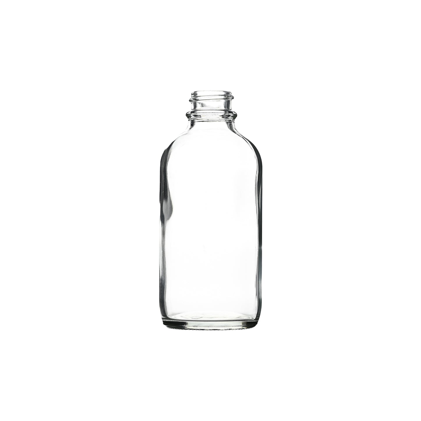 4 oz Boston Round Glass Bottle with 22-400 Neck
