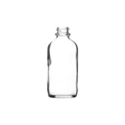 4 oz Boston Round Glass Bottle with 22-400 Neck