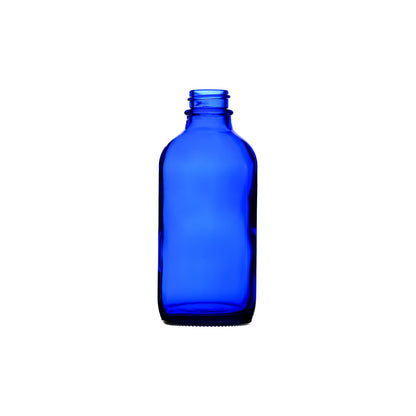 4 oz Boston Round Glass Bottle with 22-400 Neck