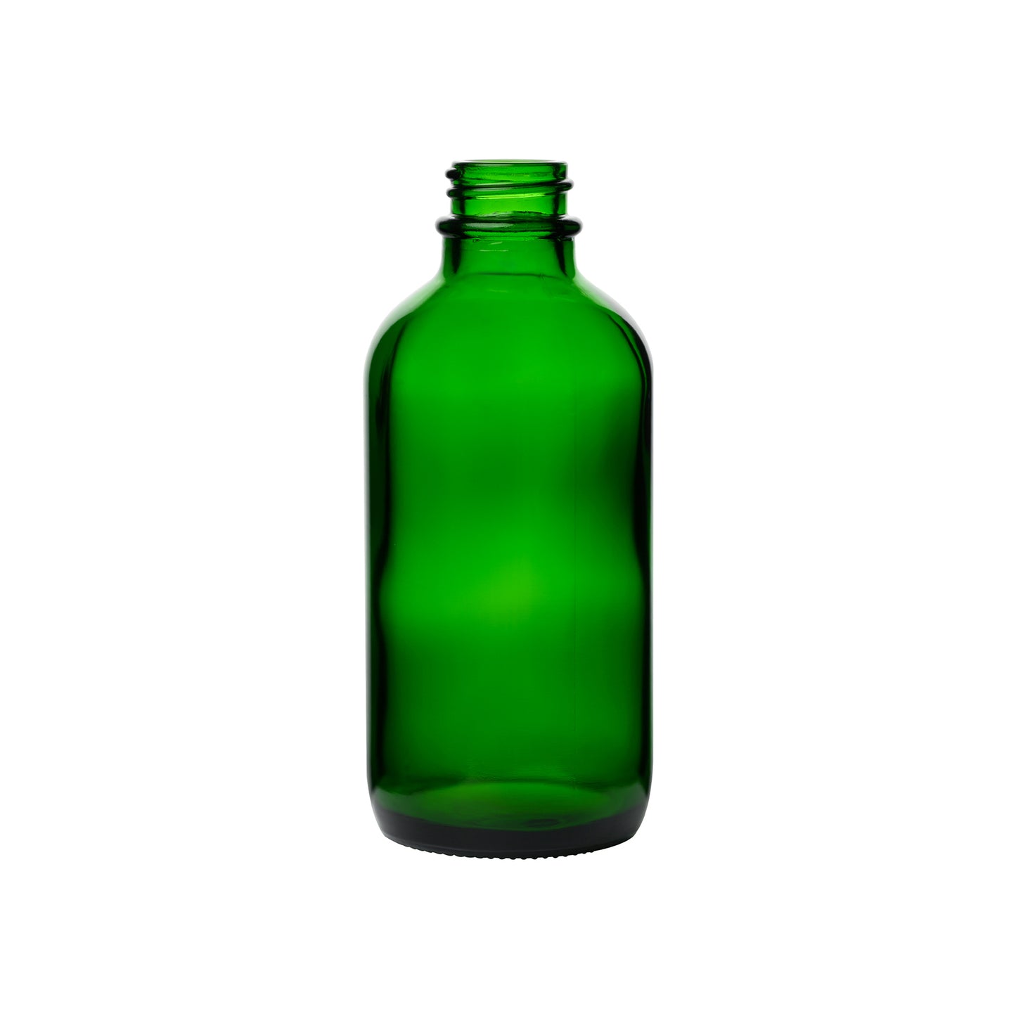 4 oz Boston Round Glass Bottle with 22-400 Neck