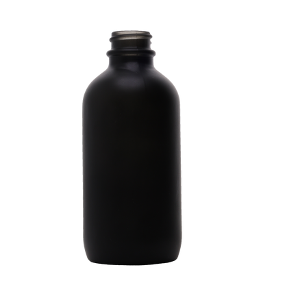 4 oz Boston Round Glass Bottle with 22-400 Neck