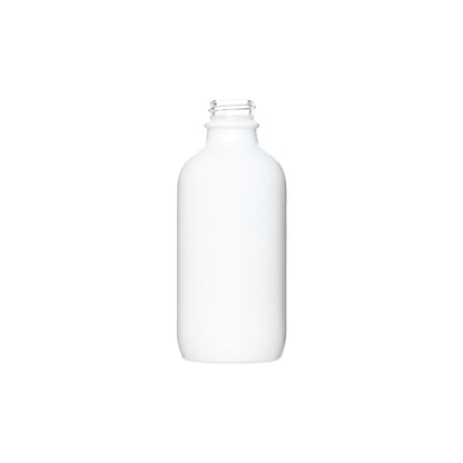 4 oz Boston Round Glass Bottle with 22-400 Neck