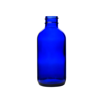 4 oz Glass Boston Round Bottles 24-400 Neck Finish