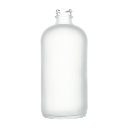 16 oz Glass Boston Round Bottles 28-400 Neck Finish