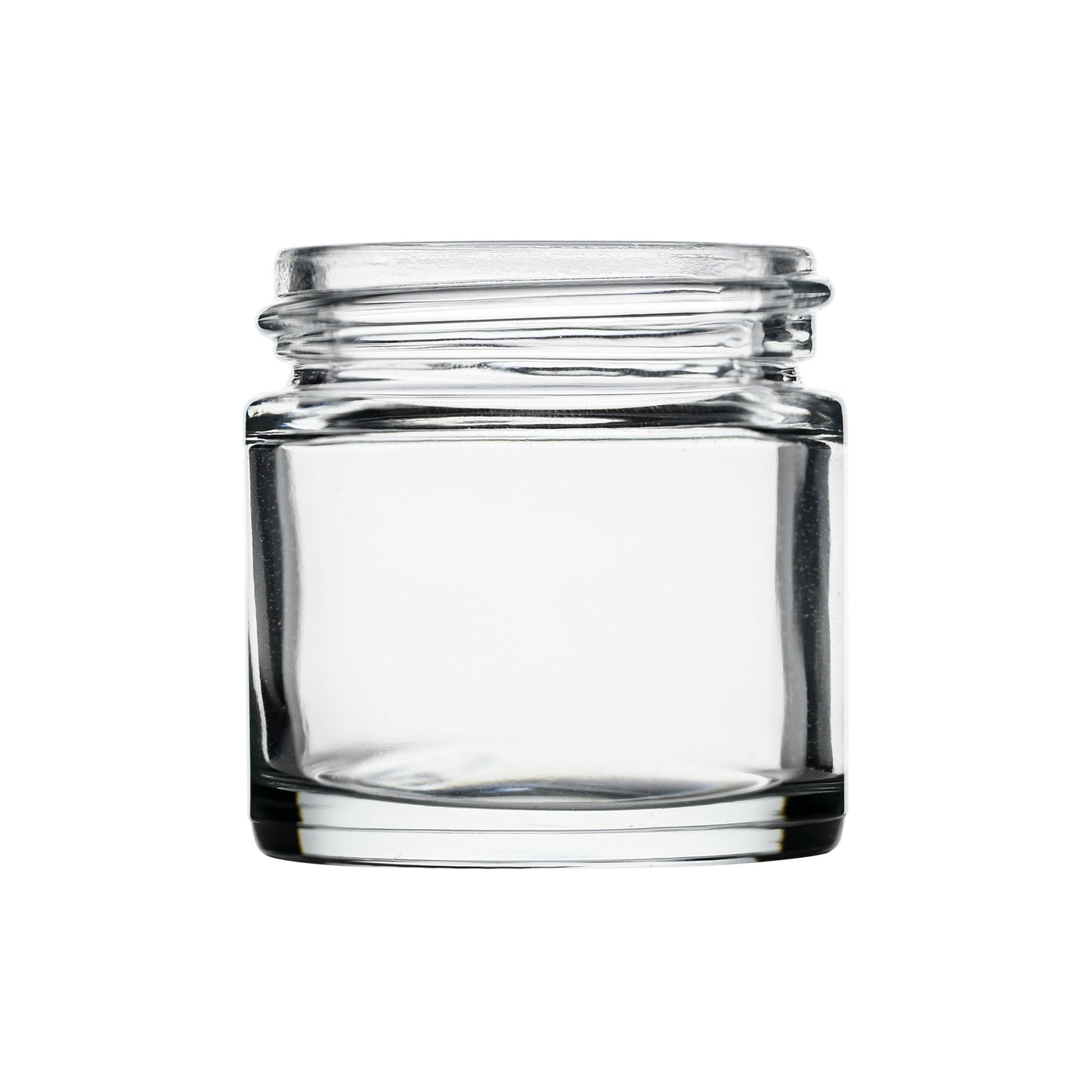 1 oz Straight Sided Glass Jar with 43-400 Neck Finish