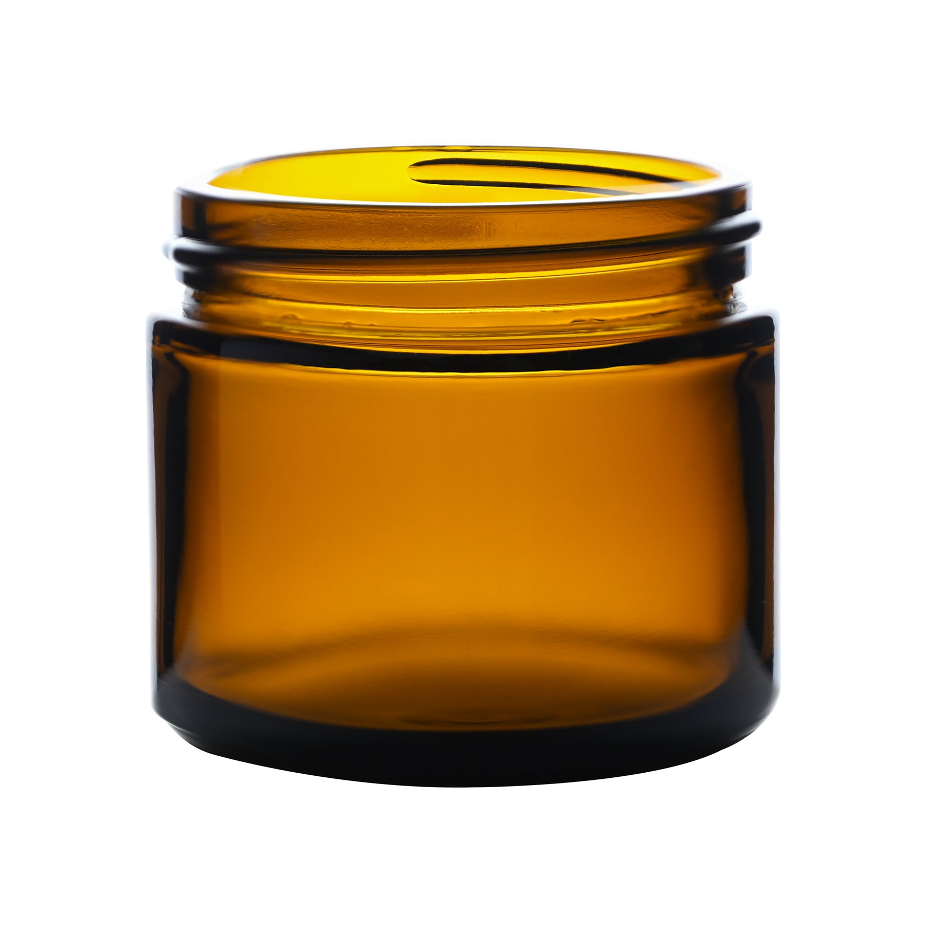 2 oz Straight Sided Glass Jar with 53-400 Neck Finish