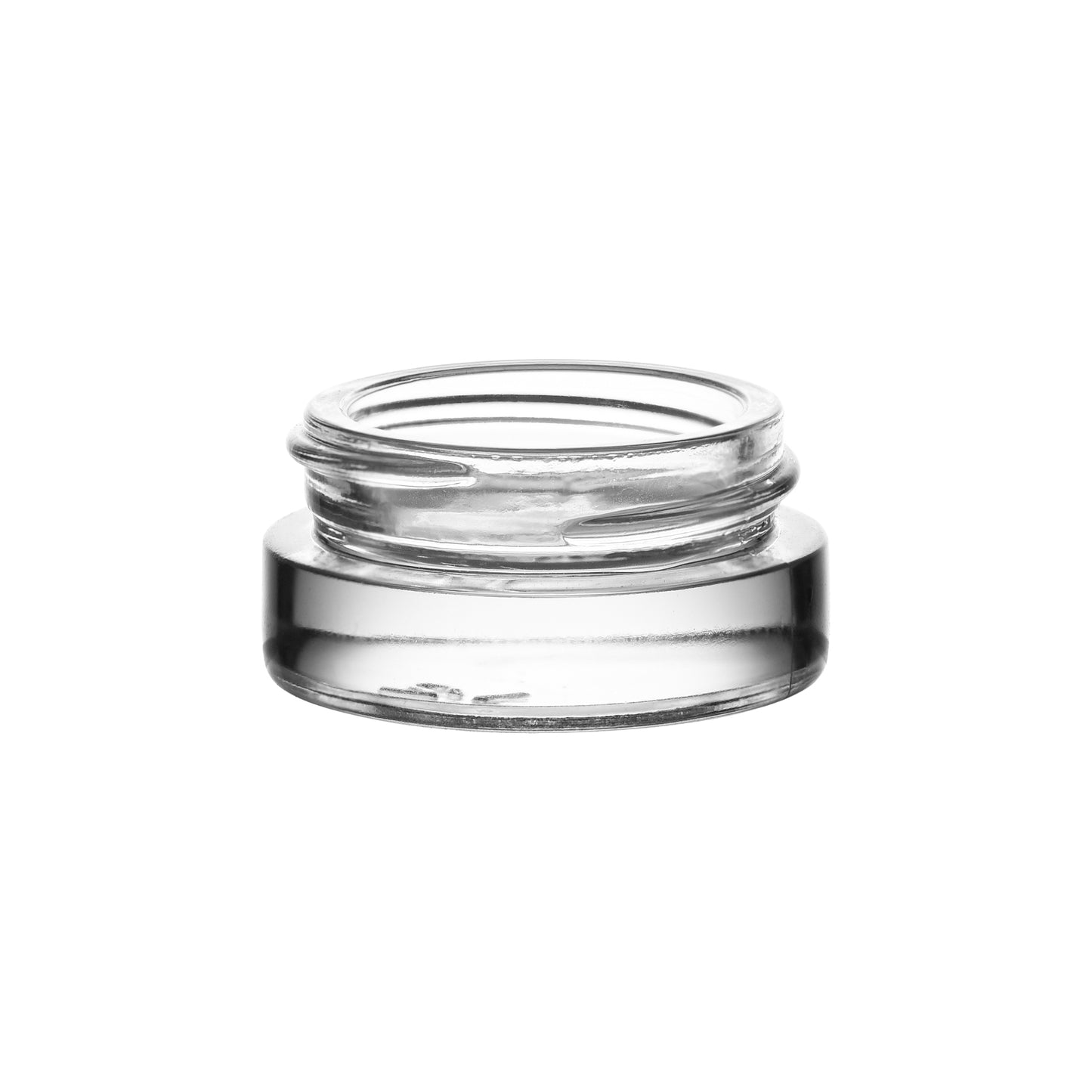 7g Clear Glass Concentrate Jars 38-400 Neck Finish