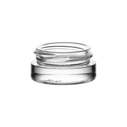 7g Clear Glass Concentrate Jars 38-400 Neck Finish