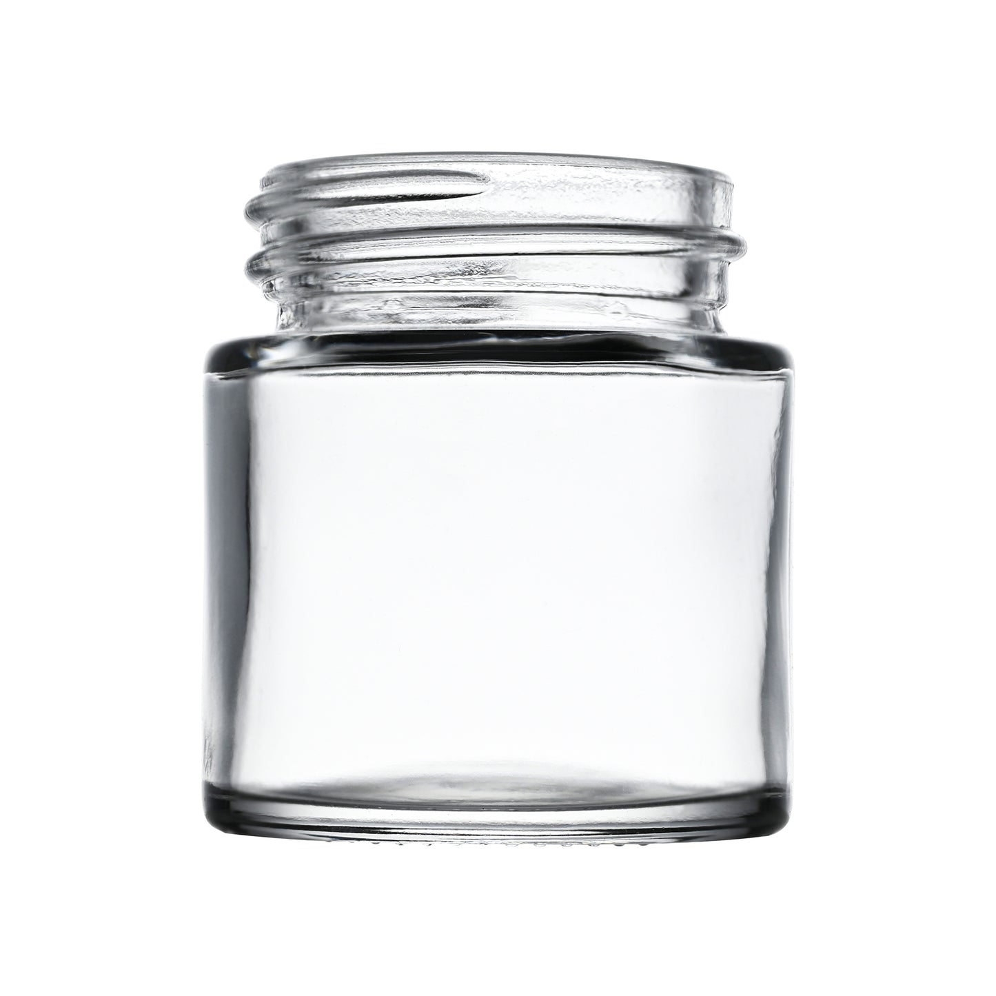 1 oz Clear Straight Sided Glass Jar with 38-400 Neck Finish