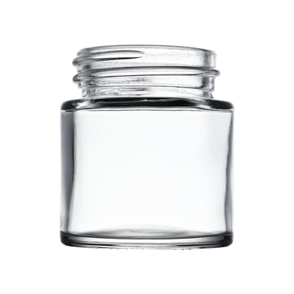 1 oz Clear Straight Sided Glass Jar with 38-400 Neck Finish