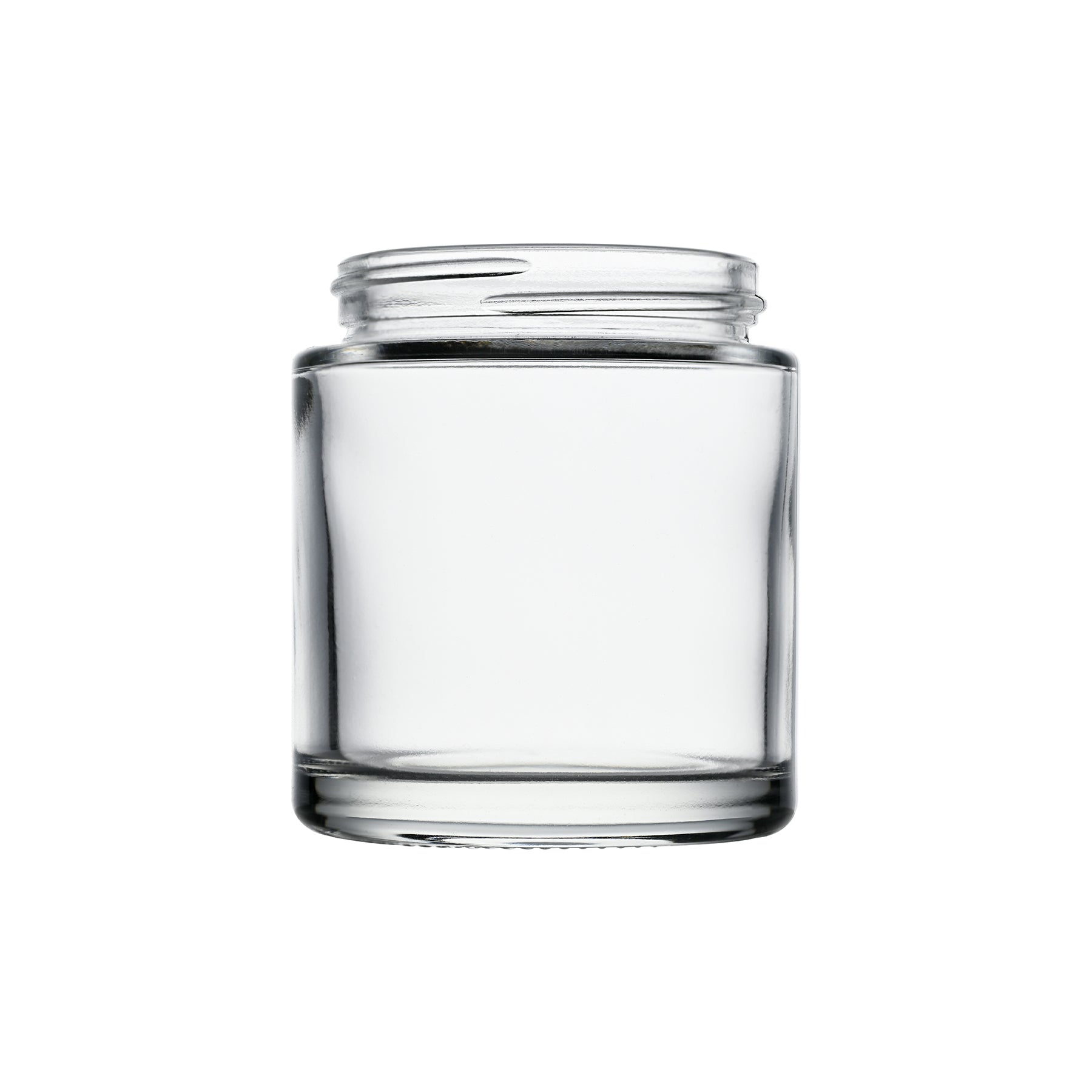 3 oz Clear Straight Sided Glass Jar with 50-400 Neck Finish