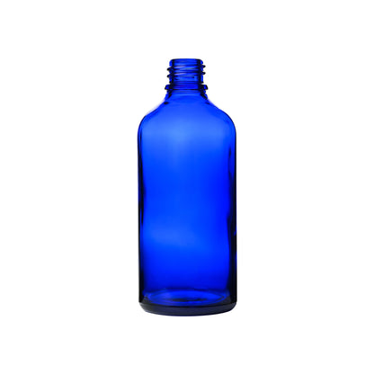 100 ml Glass Euro Round Bottle with 18 mm Neck Finish