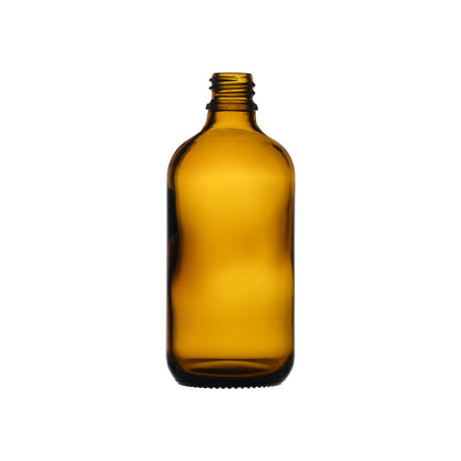 120 ml Glass Euro Round Bottle with 18 mm Neck Finish