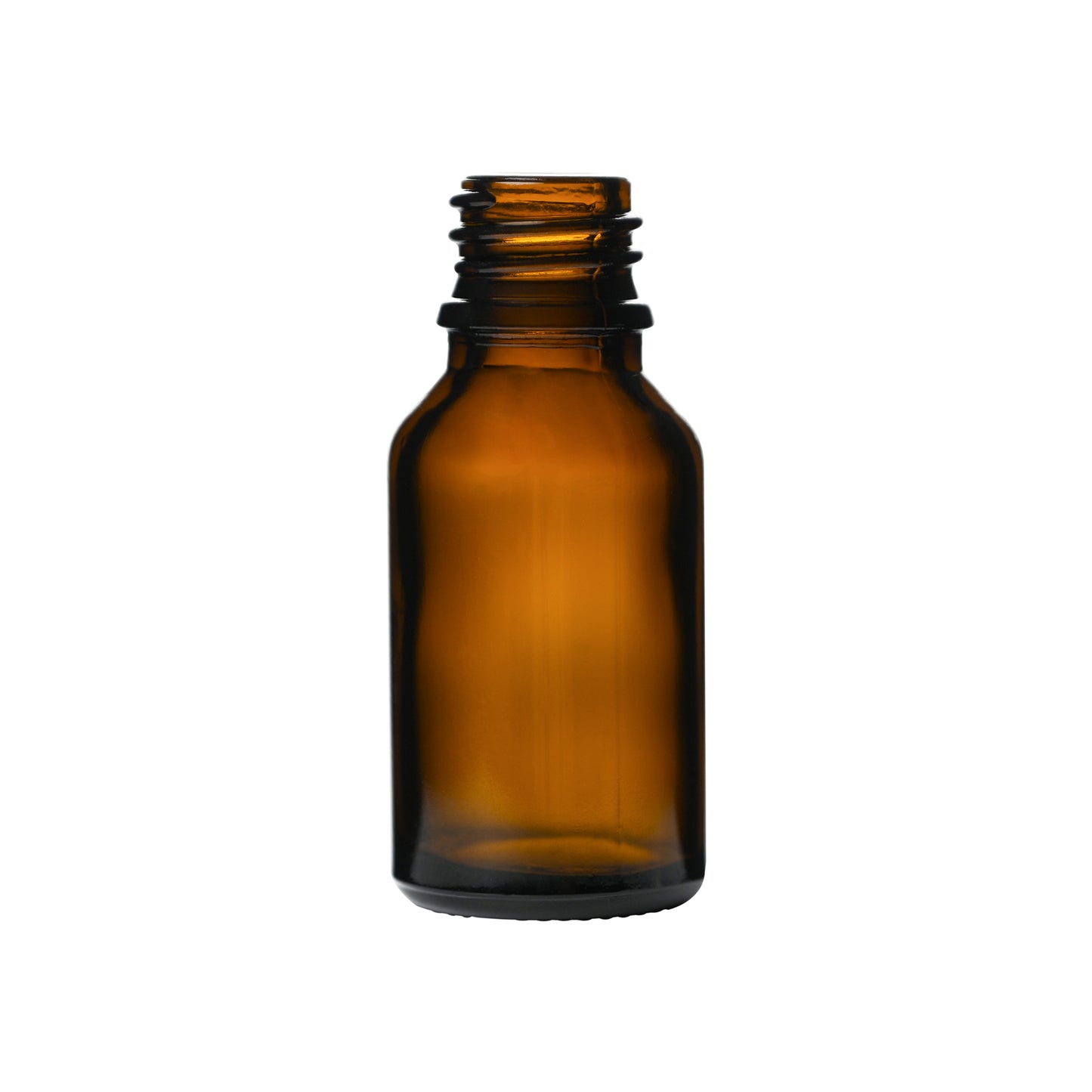 15 ml Euro Round Glass Bottles 18 mm Neck Finish