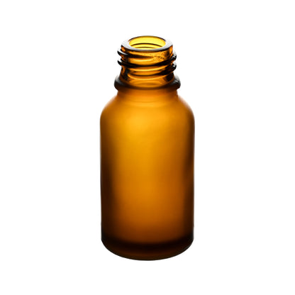15 ml Euro Round Glass Bottles 18 mm Neck Finish