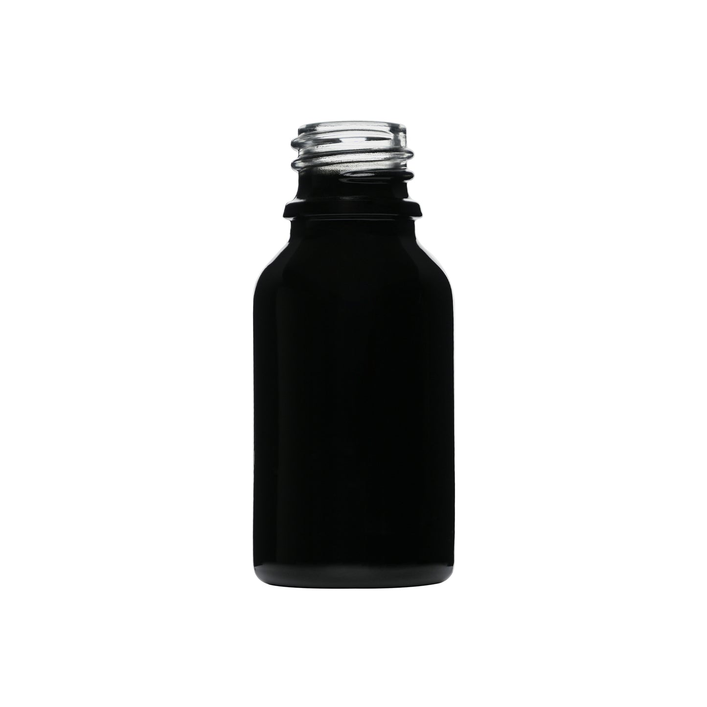 15 ml Euro Round Glass Bottles 18 mm Neck Finish