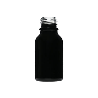 15 ml Euro Round Glass Bottles 18 mm Neck Finish