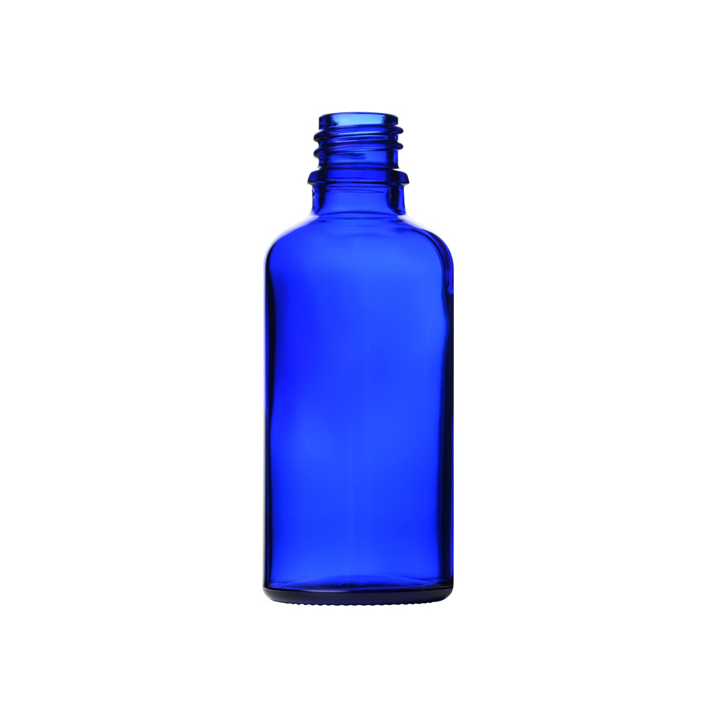 50 ml Glass Euro Round Bottle with 18 mm Neck Finish