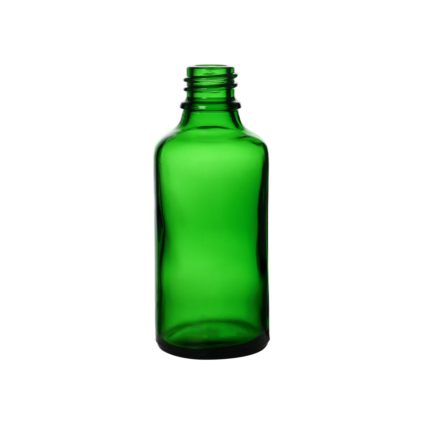 50 ml Glass Euro Round Bottle with 18 mm Neck Finish