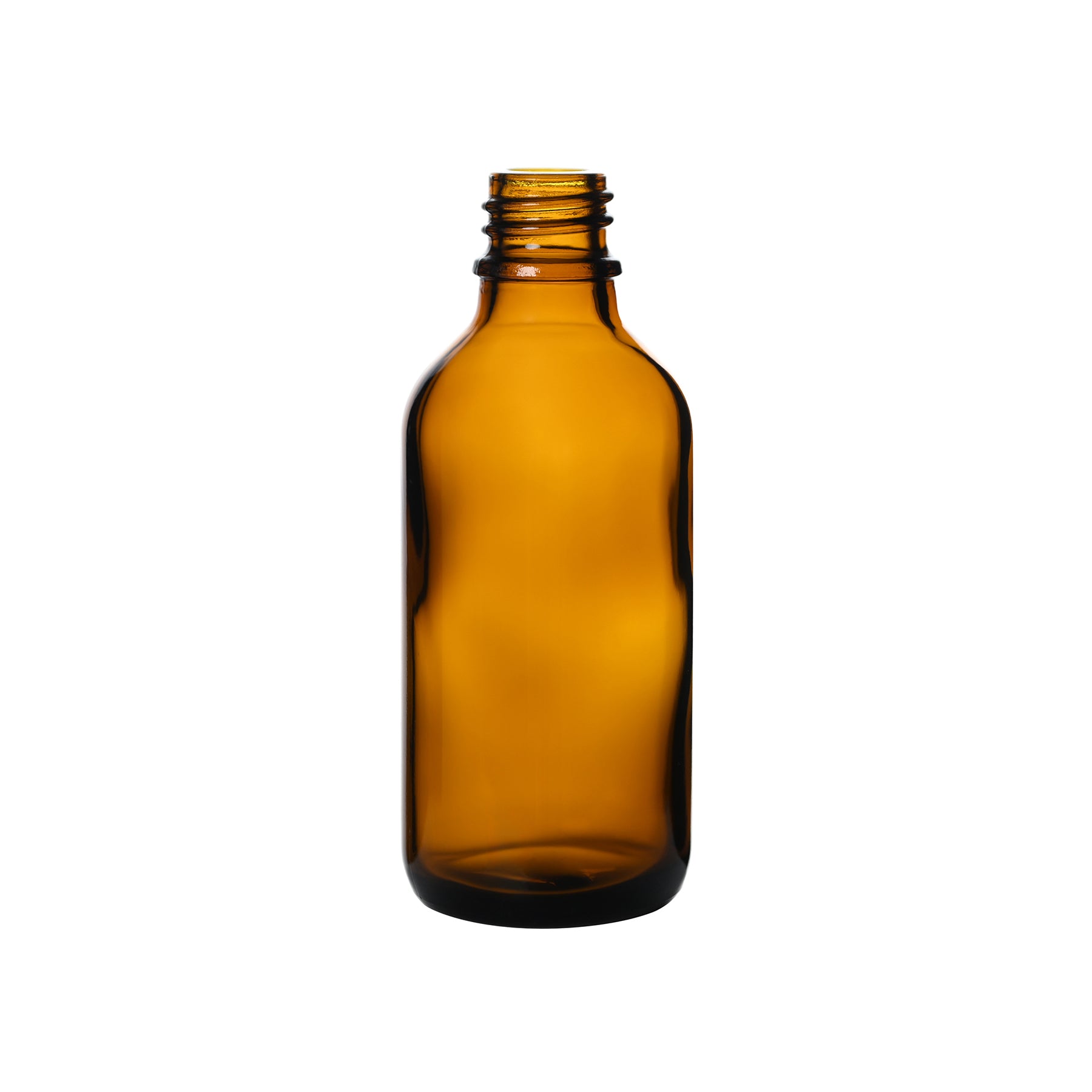 60 ml Glass Euro Round Bottles with 18 mm Neck Finish