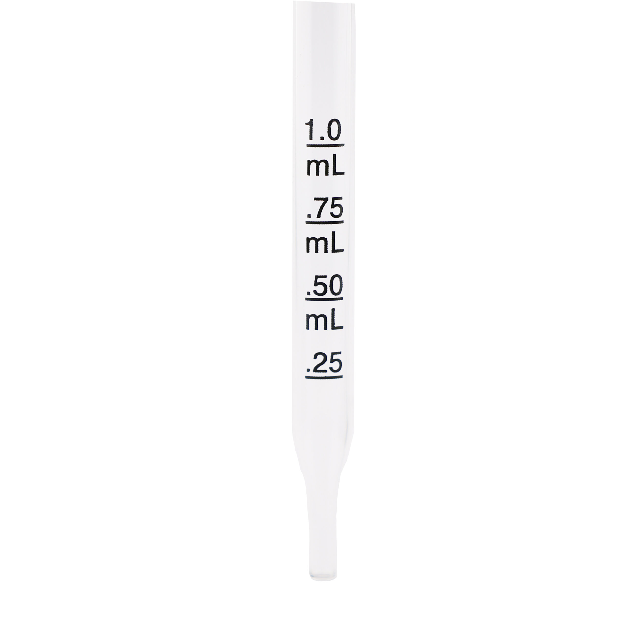 22-400 Black PP Plastic Child Resisitant Dropper with 109 mm Straight Graduated Glass Pipette 22-400 Black PP Plastic Child Resisitant Dropper with 109 mm Straight Graduated Glass Pipette