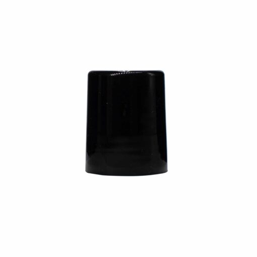 Black 28-415 PP Smooth Skirt Screw Cap for 30ml Roll On Bottle