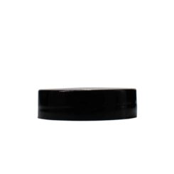Black 38-400 PP Smooth Skirt Lid with Foam Liner
