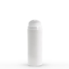 100 ml White Polypropylene Airless Pump Bottle