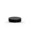 Black 42-400 PP Smooth Skirt Lid with Foam Liner